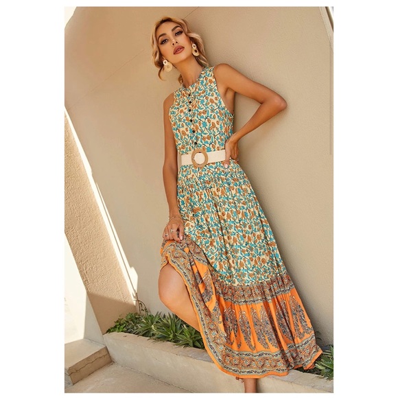 XL Dress Hippy Boho Type Extra Large New - Picture 3 of 7